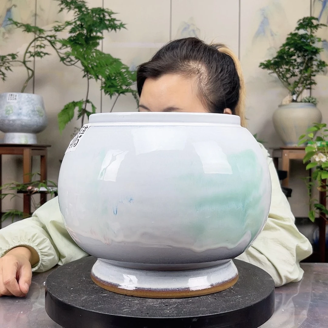 紫砂花盆王嫂花盆直播0607-1405高23口21