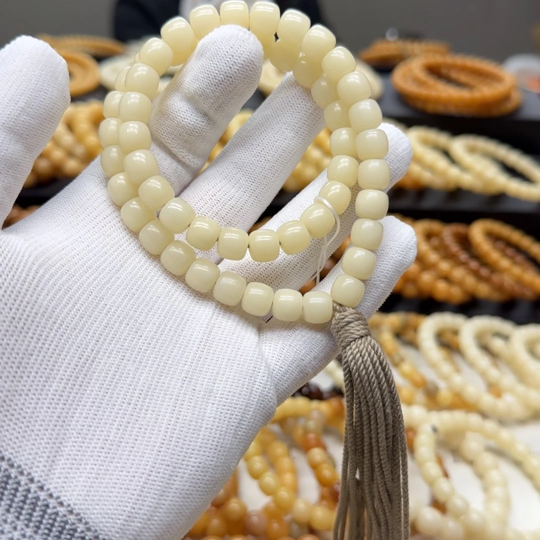 菩提根/象牙果手串8×9 5年 精工