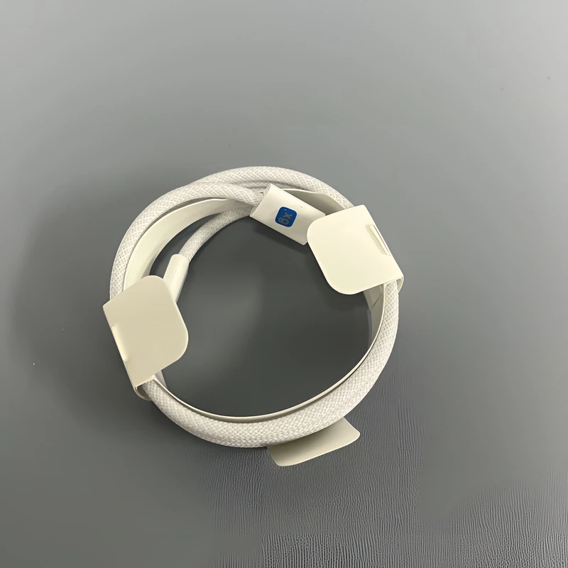 准新品  Apple/苹果 原装编织线60w双C线 15拆机线