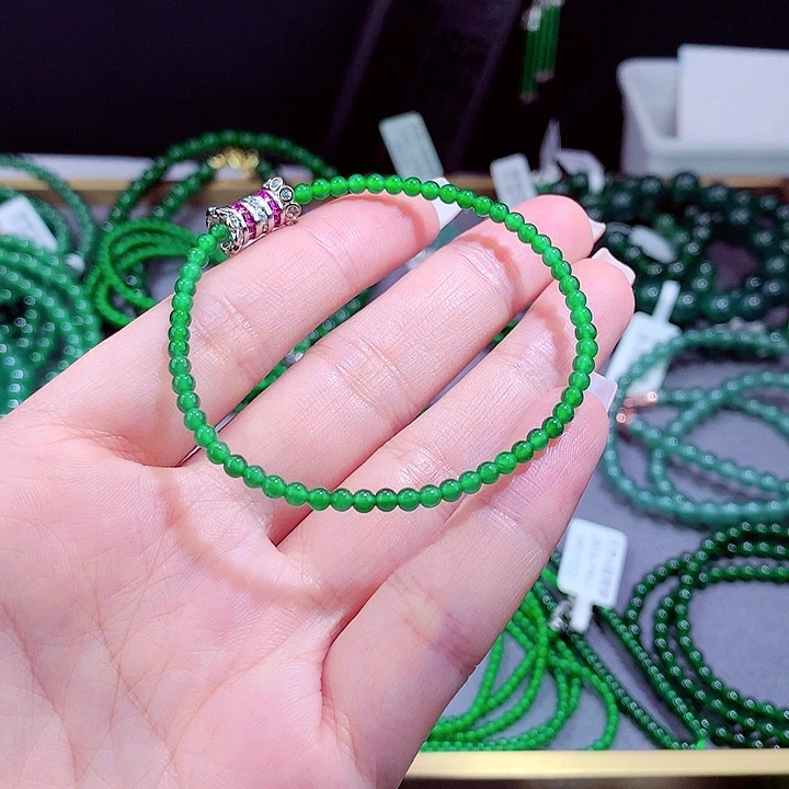 毛衣链未镶嵌翡翠