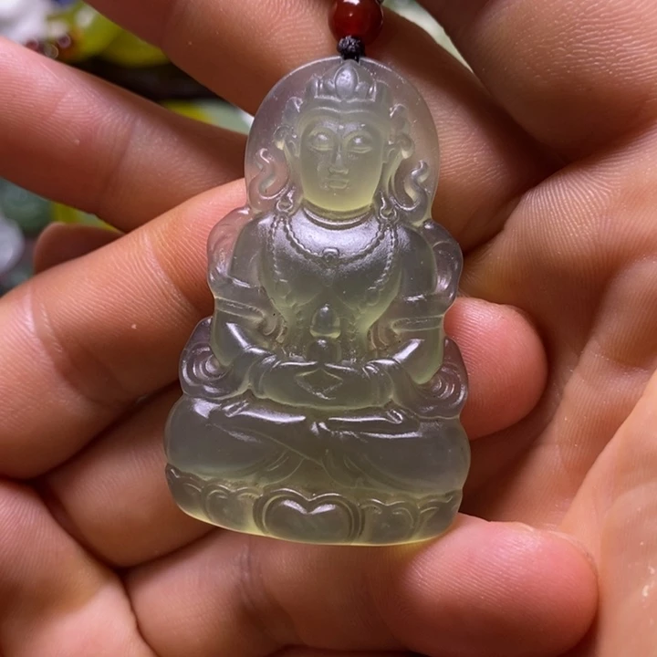 岫玉未镶嵌岫玉颈饰