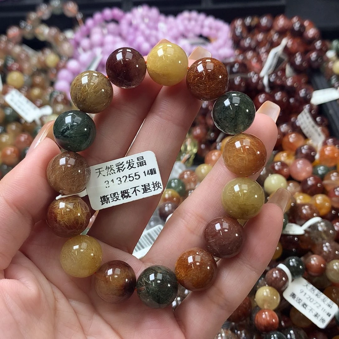 未镶嵌手链水晶，
