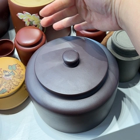 【闪购商品】紫砂茶叶罐