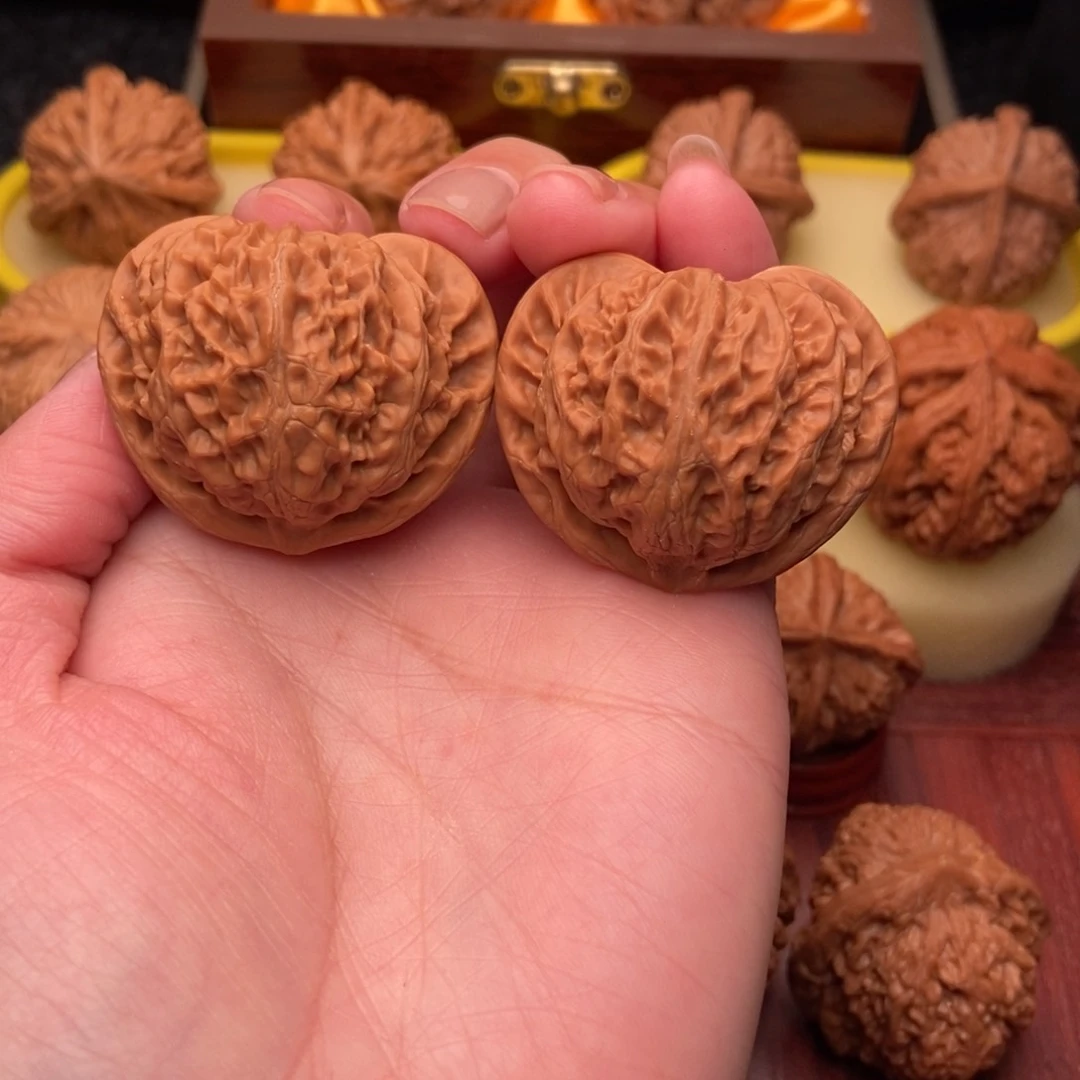 桃核把件宫灯狮子头40