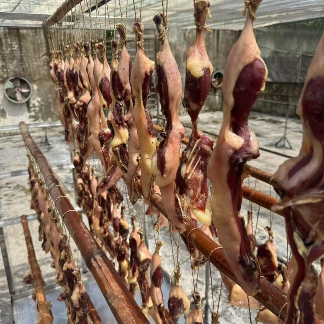 广式生晒腊鸭腿条 配料表简单 广东特产腊鸭腿腊鸭比腊肉腊味煲仔