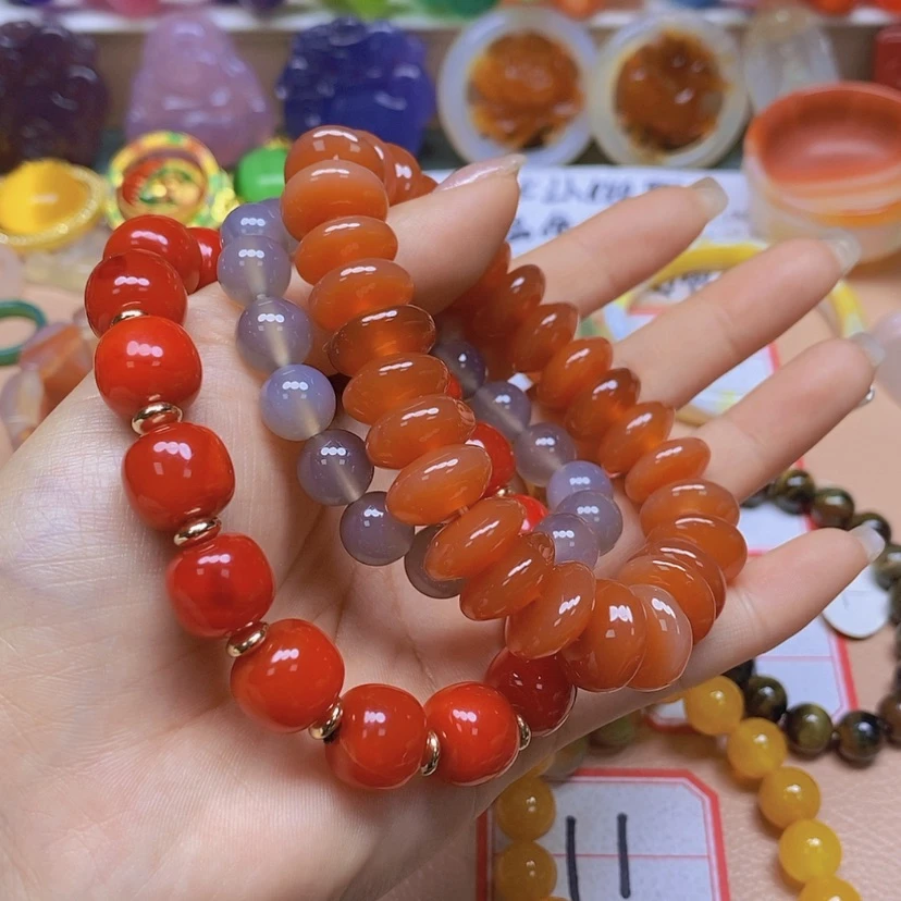 【闪购商品】玛瑙/玉髓颈饰未镶嵌木*啊