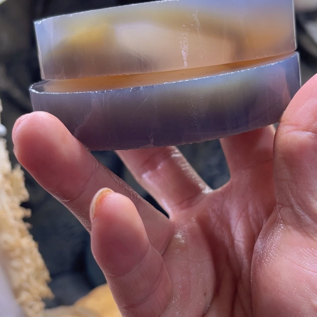 陌***熏定制玛瑙天然玛瑙手镯原石