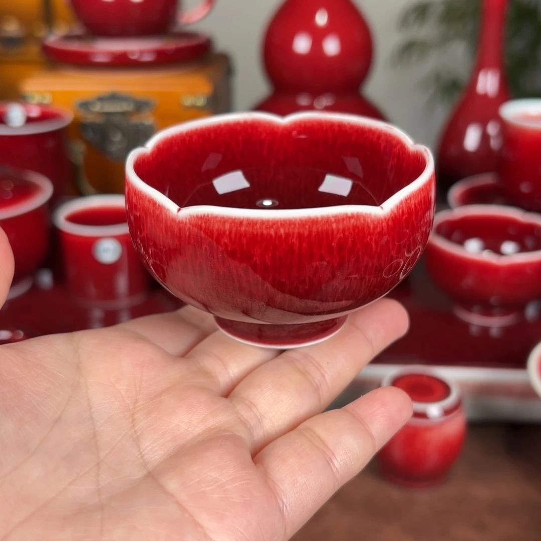 杯子景德镇高温原矿釉