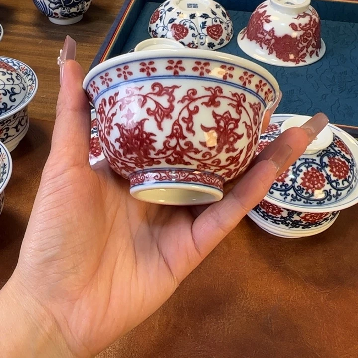 瓷片景德镇陶瓷手工手绘