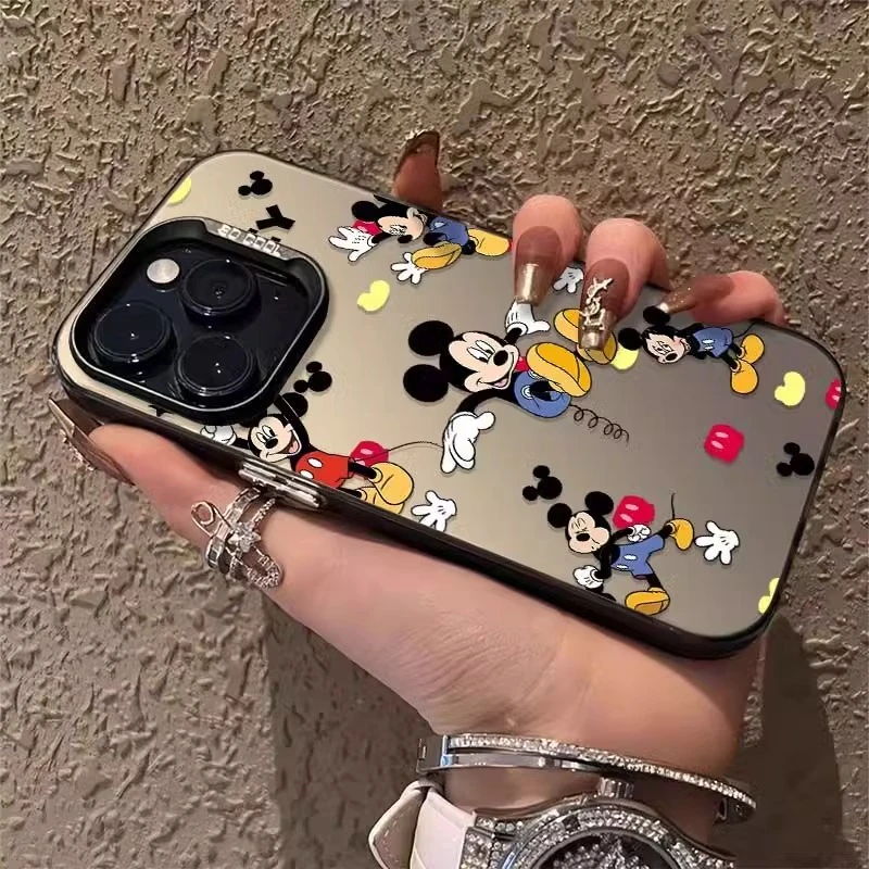 玩耍米奇适用iPhone16手机壳苹果15promax防摔14卡通13可爱12创意