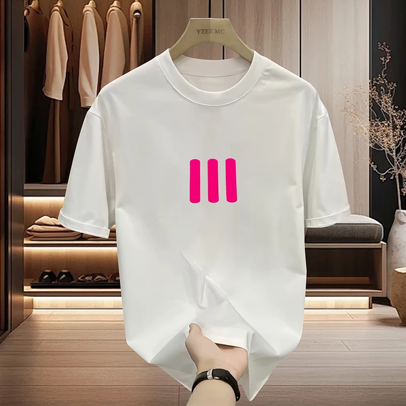 【轻奢男装28-三条杠】T2034夏季新款时尚美式上衣oversize慵懒风