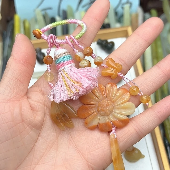 蛇纹石玉未镶嵌发簪