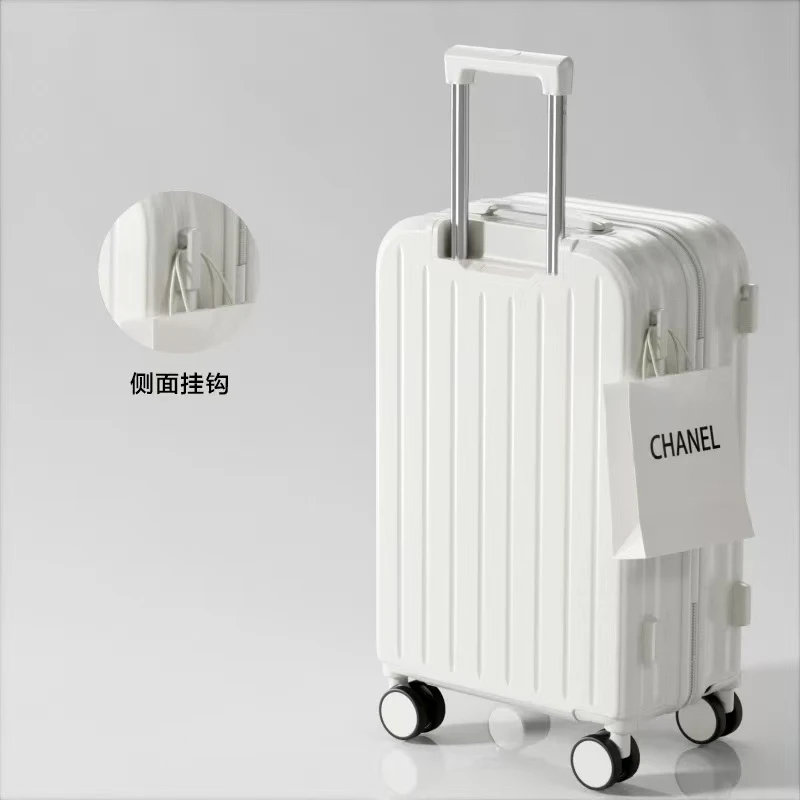 新款大容量学生行李箱20寸登机旅行箱ins网红拉杆箱双层防爆拉链