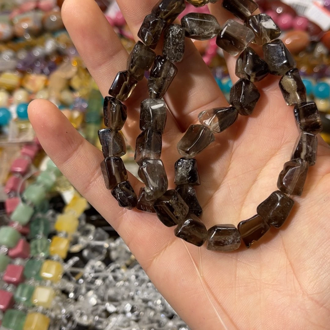 玛瑙/玉髓散珠茶晶随行