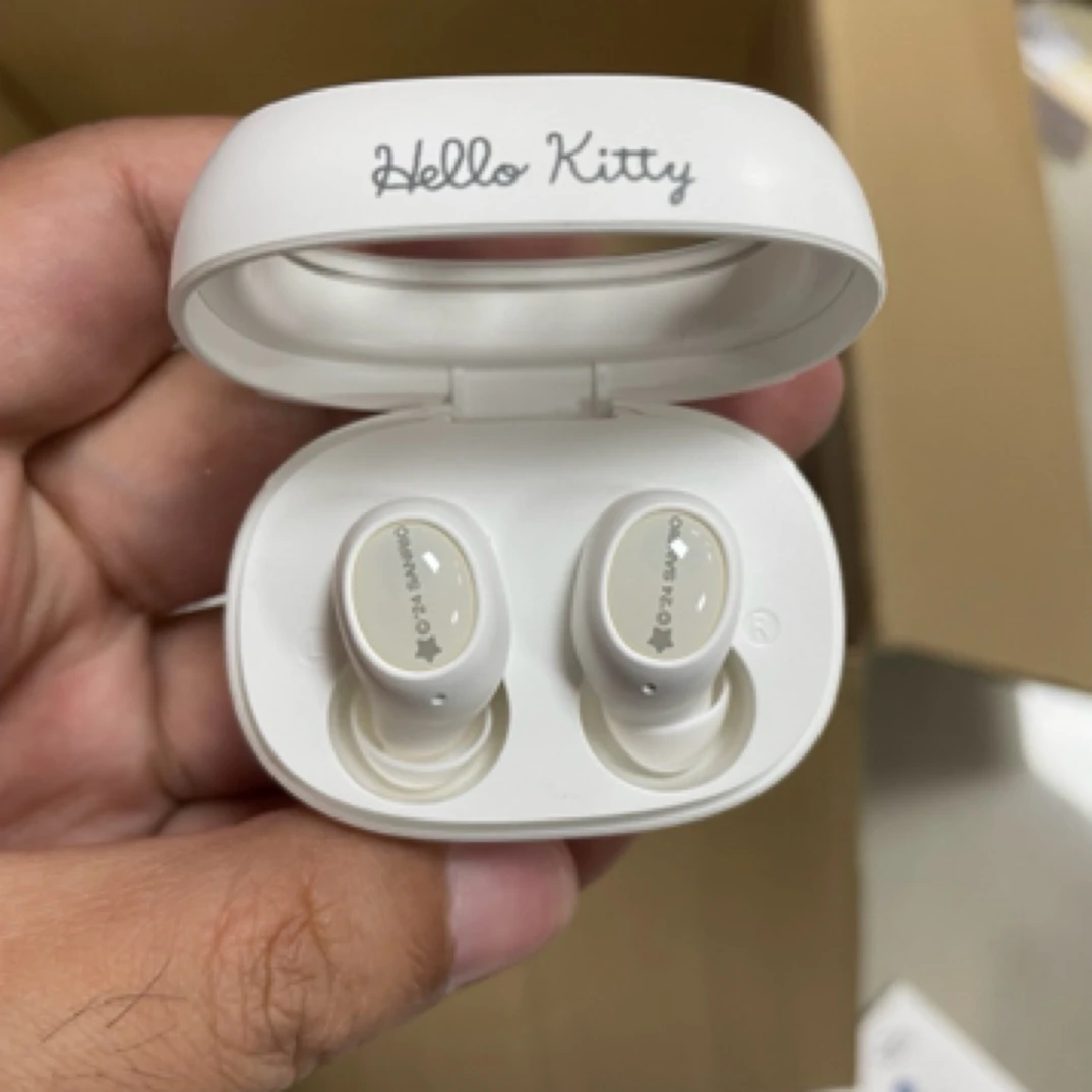 9新  三丽鸥新款豆式蓝牙耳机睡眠豆卡通耳机