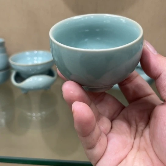 瓷片陶瓷茶具汝瓷茶具