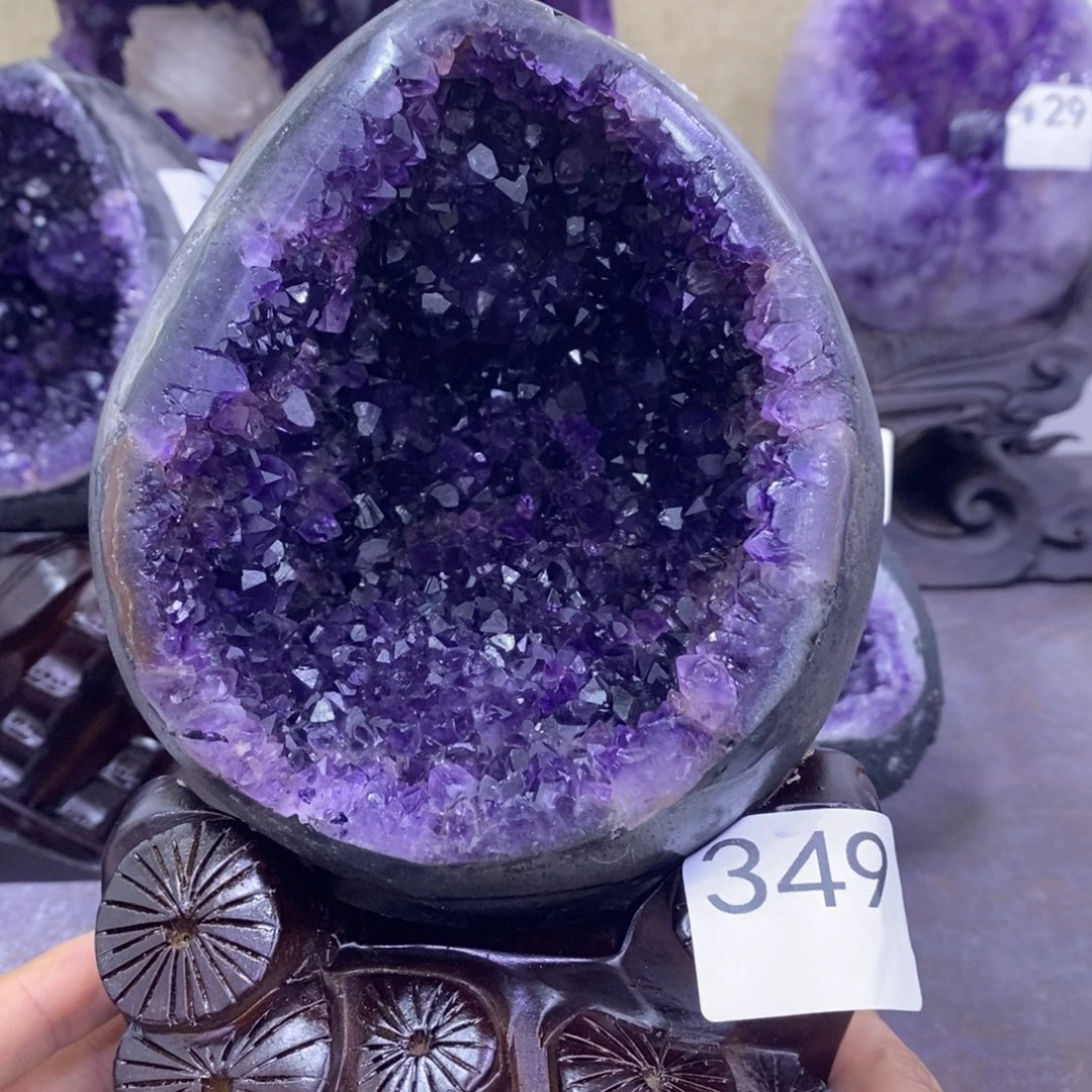 未镶嵌珠宝半成品紫晶349