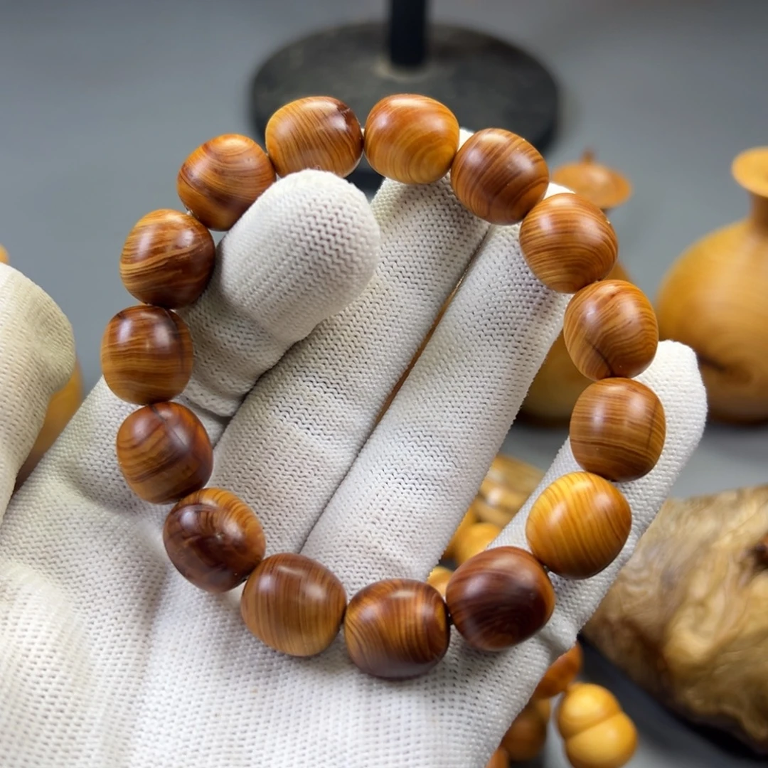 柏木（崖柏）太行陈化瑕疵1.5枣珠