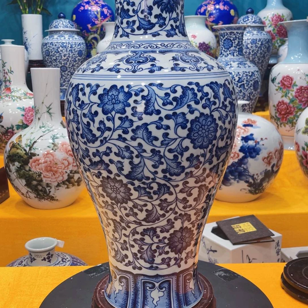 摆件景德镇陶瓷花瓶