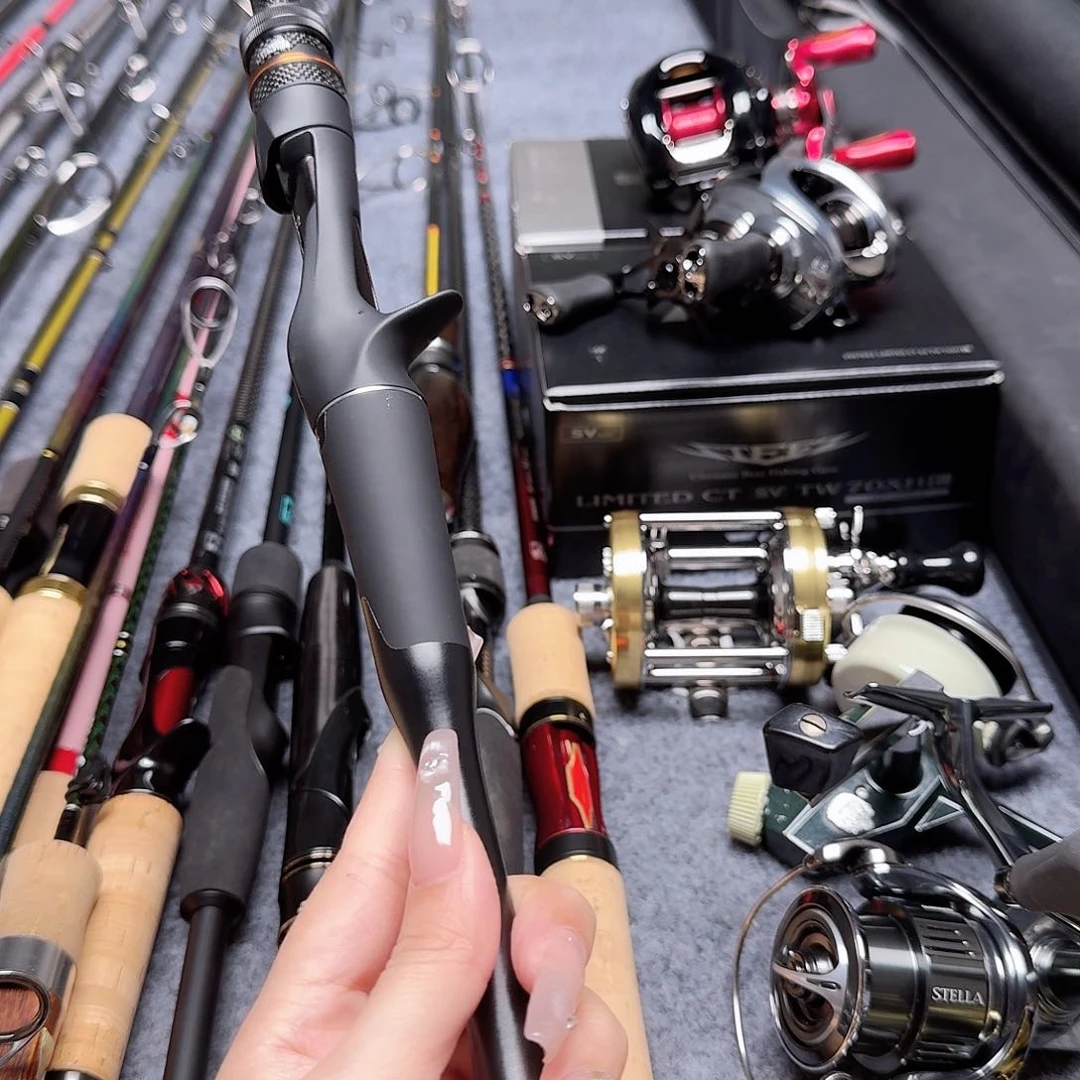 【***】碳素路亚枪柄两节