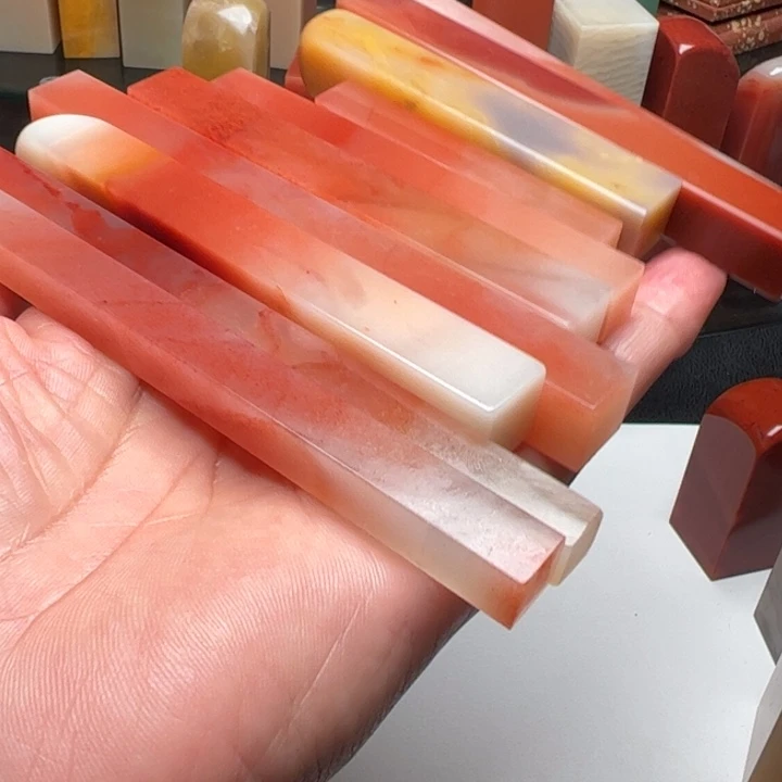 创***带老挝石10方章打包