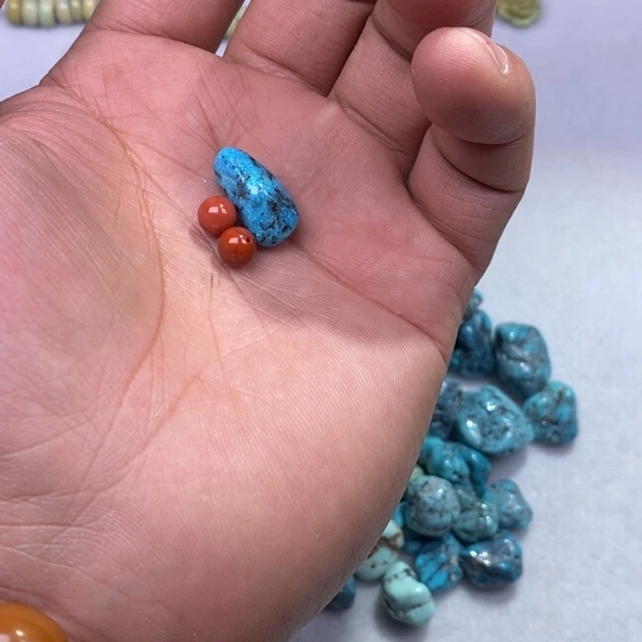 南红玛瑙发饰未镶嵌