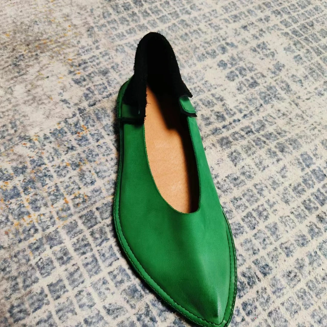 凤徕兮私人定制鞋子 B2-1203 (翠绿色)