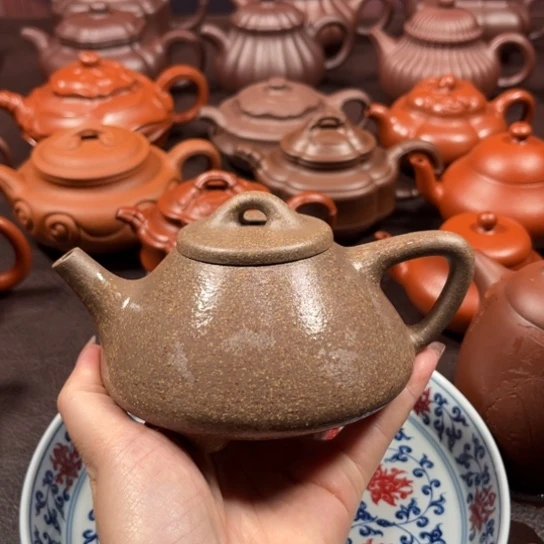 茶壶紫砂虔*原矿青降坡泥260毫升