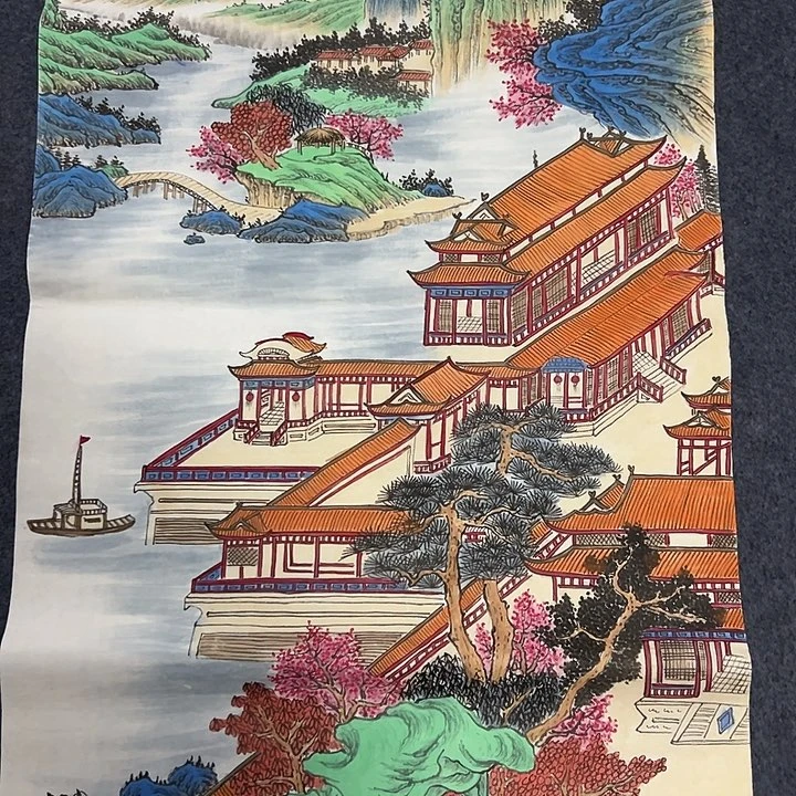 手绘国画作品欣赏