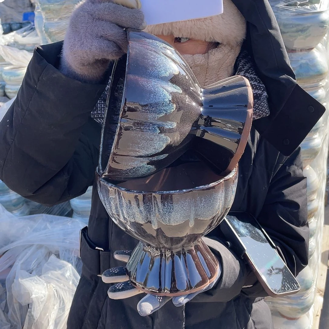 红陶王嫂花盆0208-806