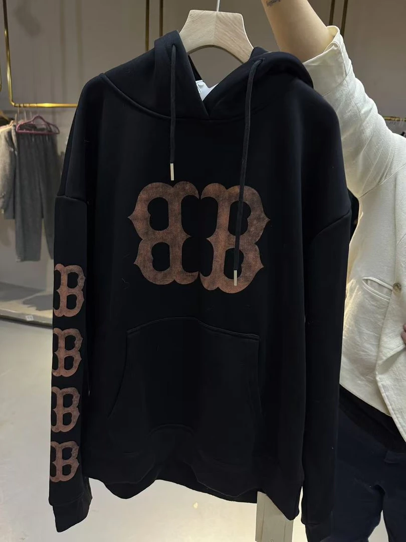 秋冬简约韩版加绒百搭休闲卫衣M34175