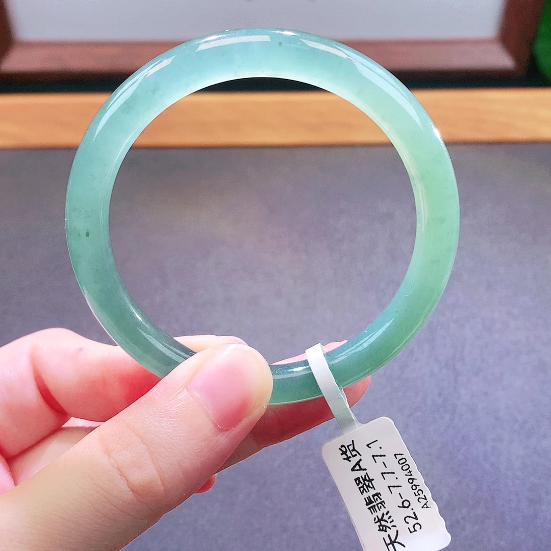 翡翠未镶嵌手镯天然翡翠