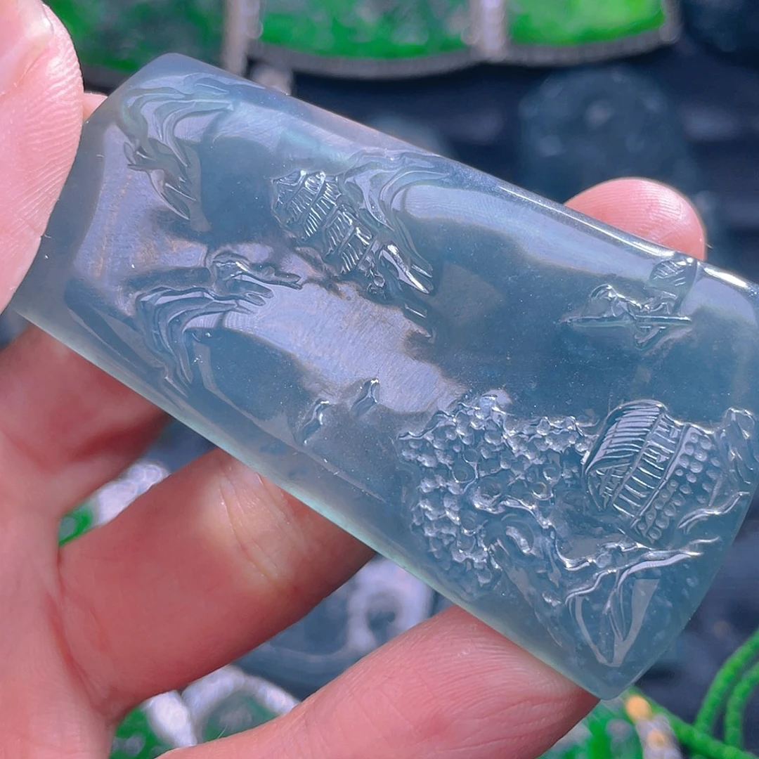 颈饰未镶嵌翡翠翡翠