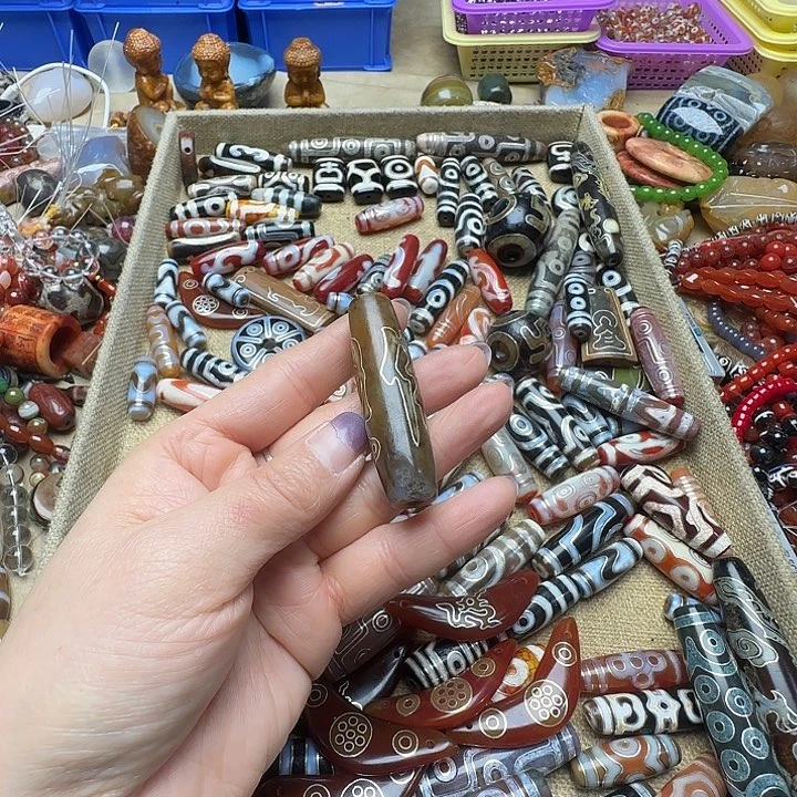 双***️玛瑙/玉髓未镶嵌珠宝半成品23