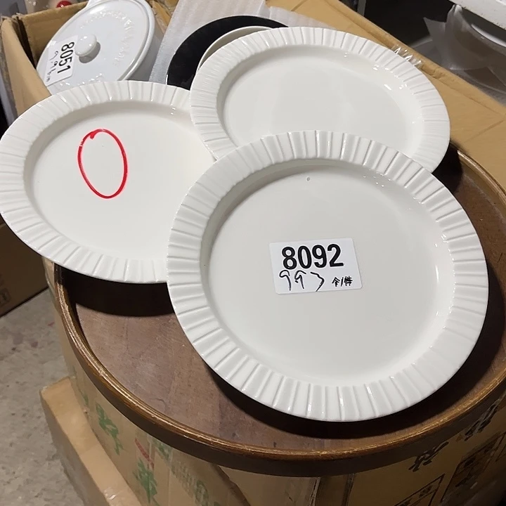 瓷微瑕外贸餐具8092