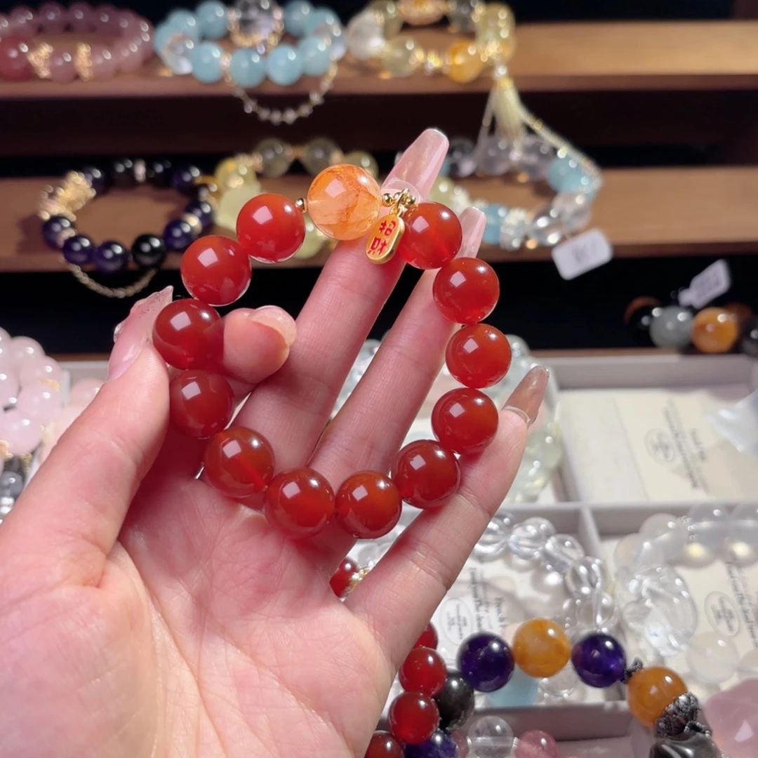 水晶手链合金A***.手串