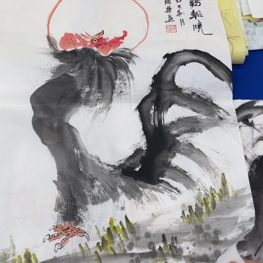 国画纯手绘作品图