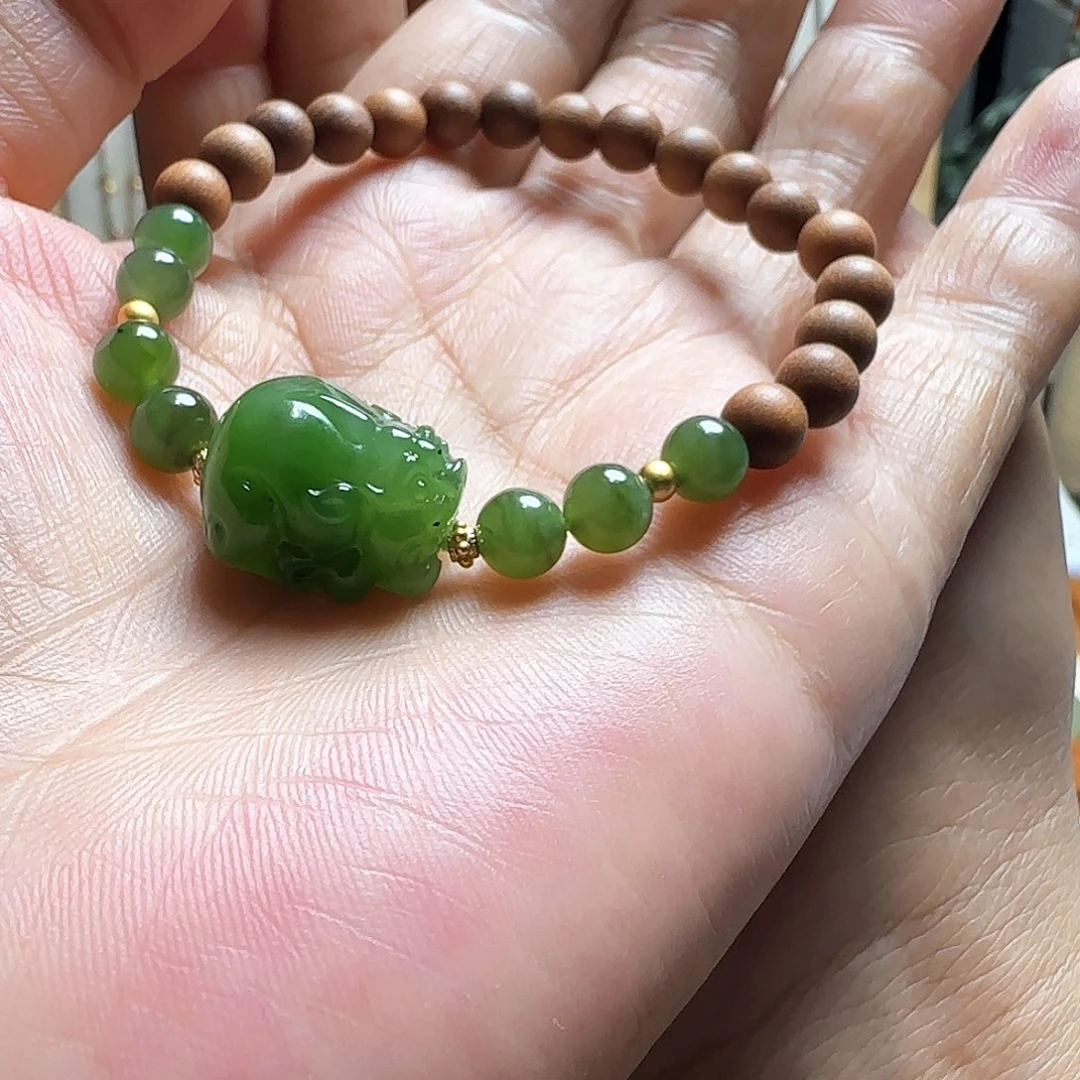 手串未镶嵌和田玉