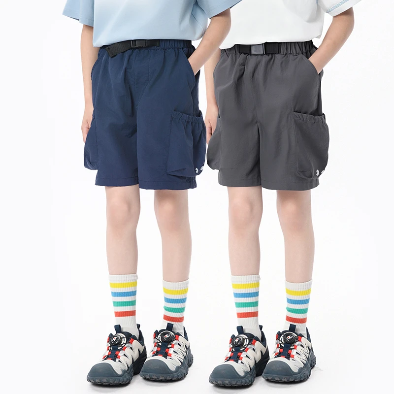 gxgkids男童夏季薄款裤子儿童短裤工装裤大童休闲裤子