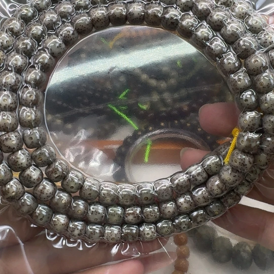 手串星月菩提90傲世糯冰奶奶灰108 87
