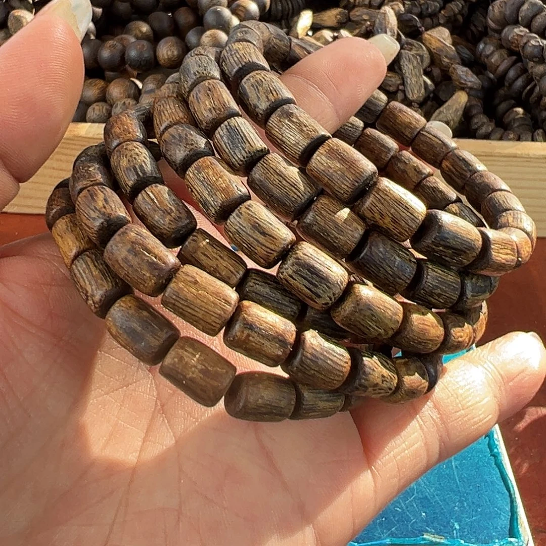 沉香沉香碎屑树心油桶珠卡7