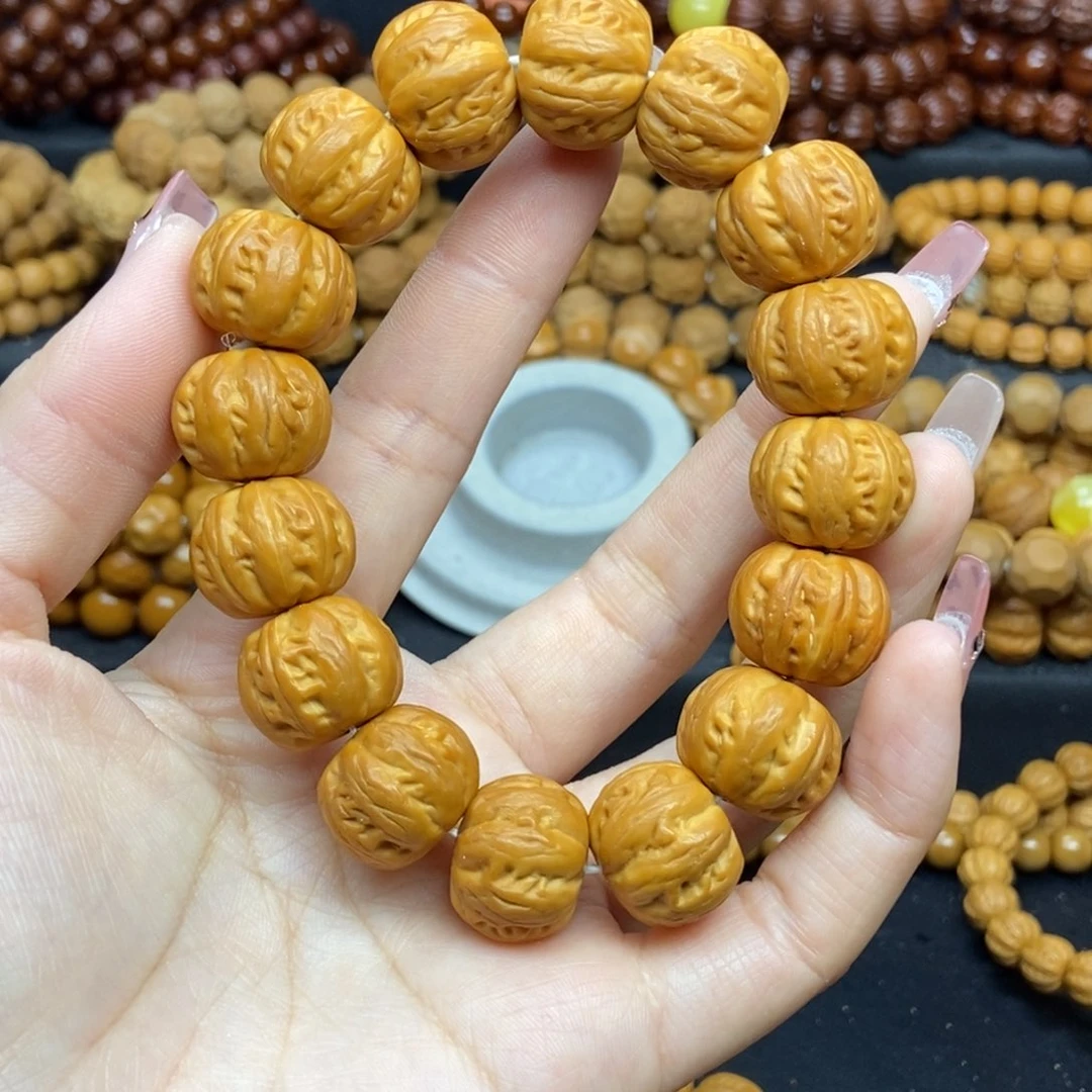 猴头核桃手串神****D麻花八棱22籽手持
