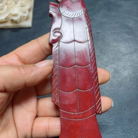 吊坠白玉菩提把件