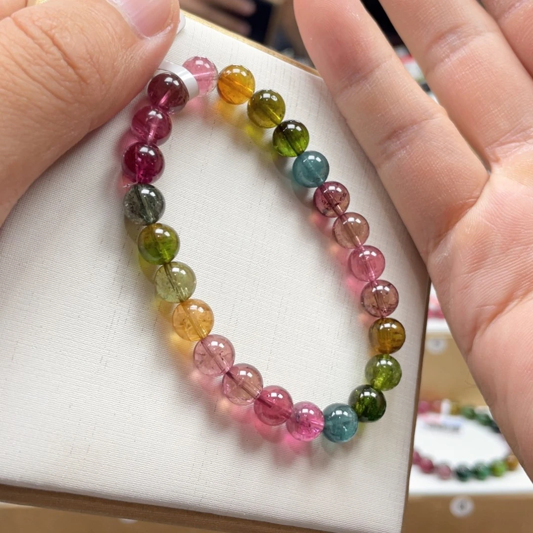 手串未镶嵌碧玺7.5mm.mmmmmmm