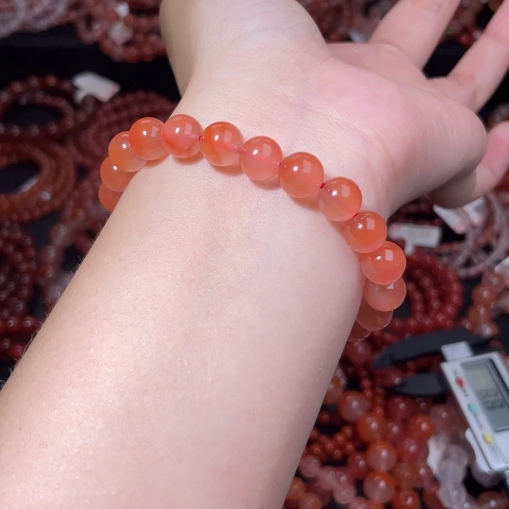 南红玛瑙未镶嵌8.6冰粉2104