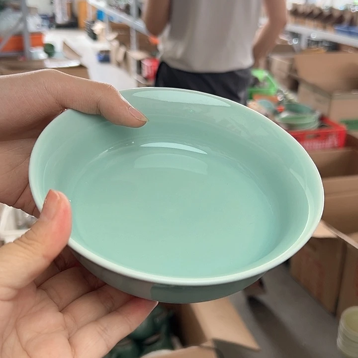 龙泉云间青瓷小米茶器