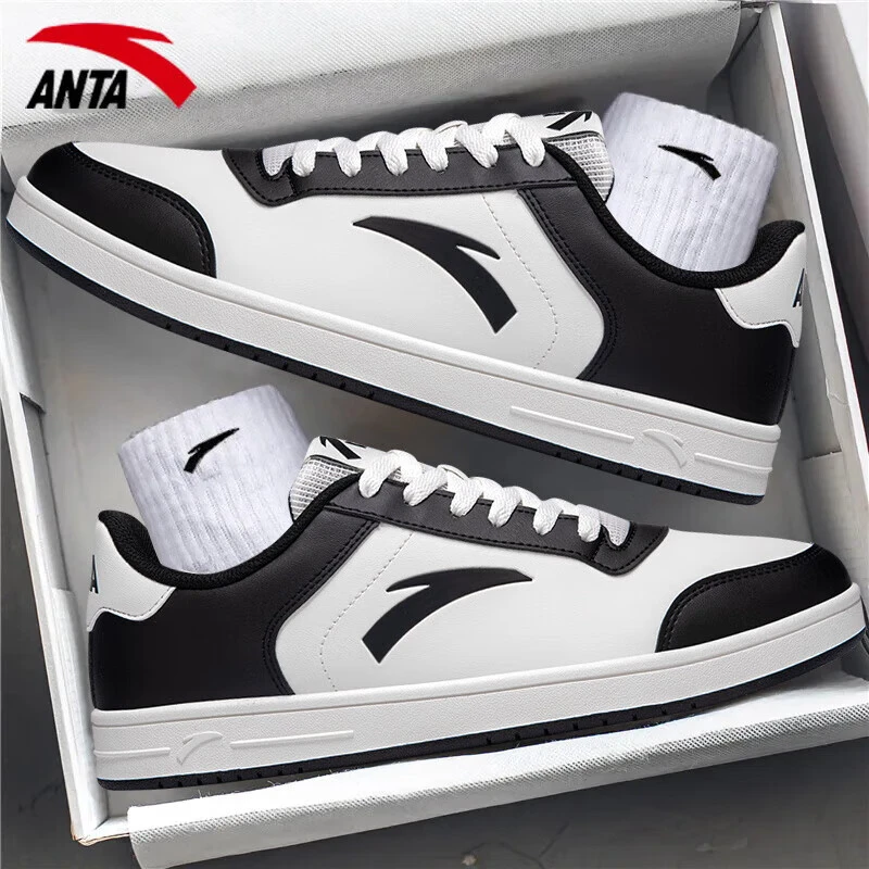 安踏男鞋冬季板鞋休闲小白鞋官方正品滑板鞋小街顽潮鞋运动鞋子