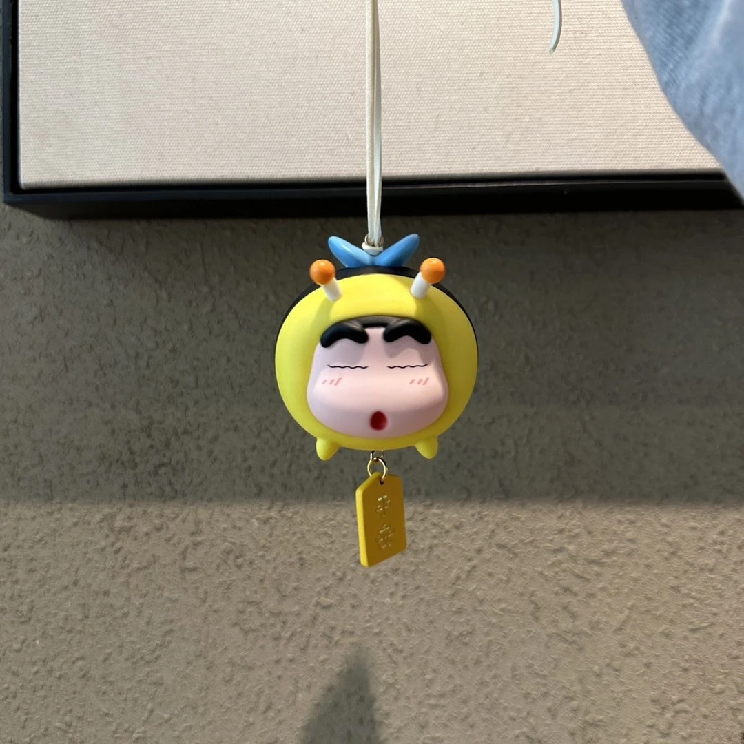 电视机蜜蜂小新团子创意可爱卡通后视镜装饰车挂件可爱礼物车载