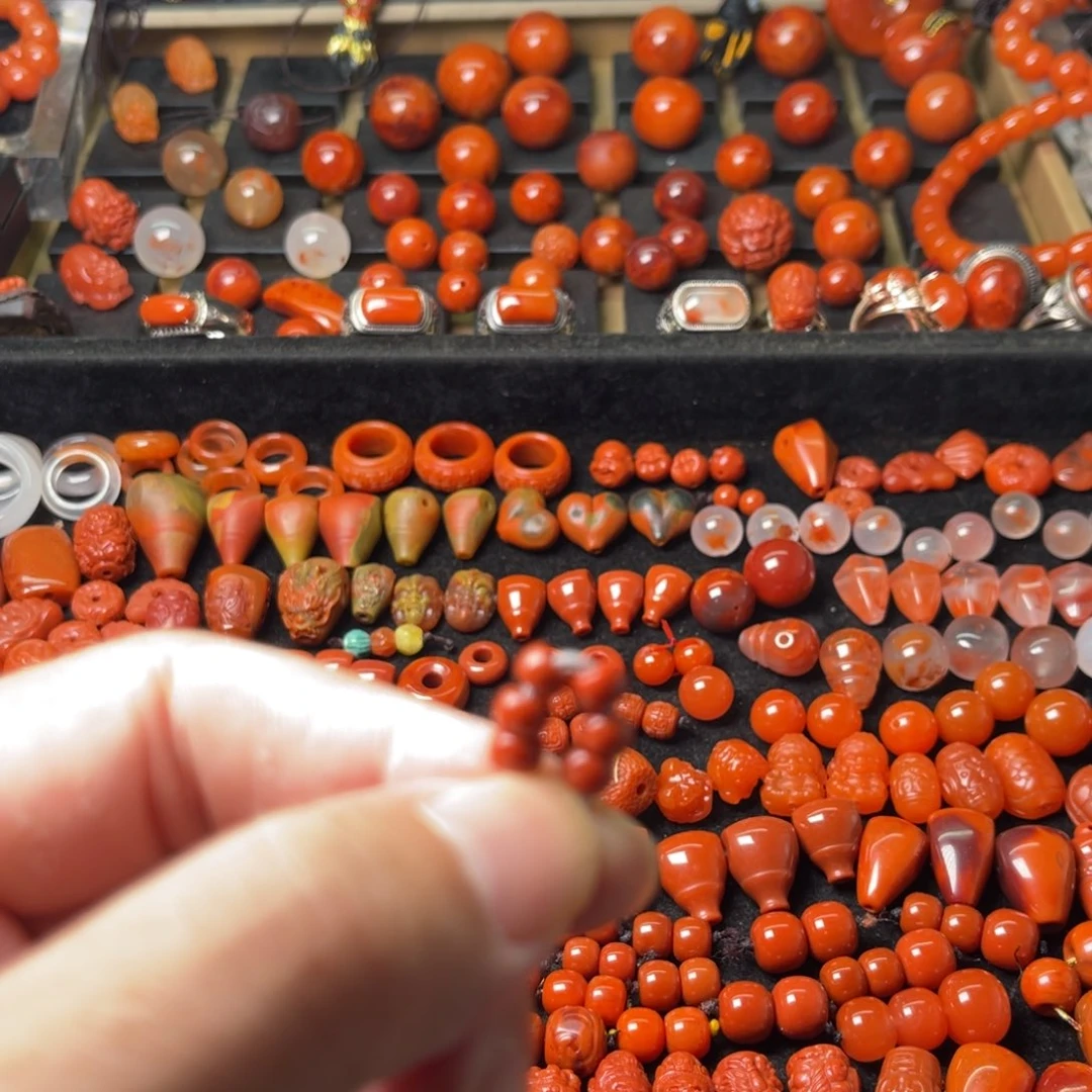 南红玛瑙未镶嵌线束5