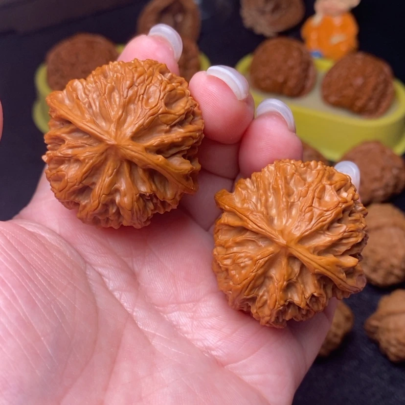 【闪购商品】把件文玩核桃236号苹果40